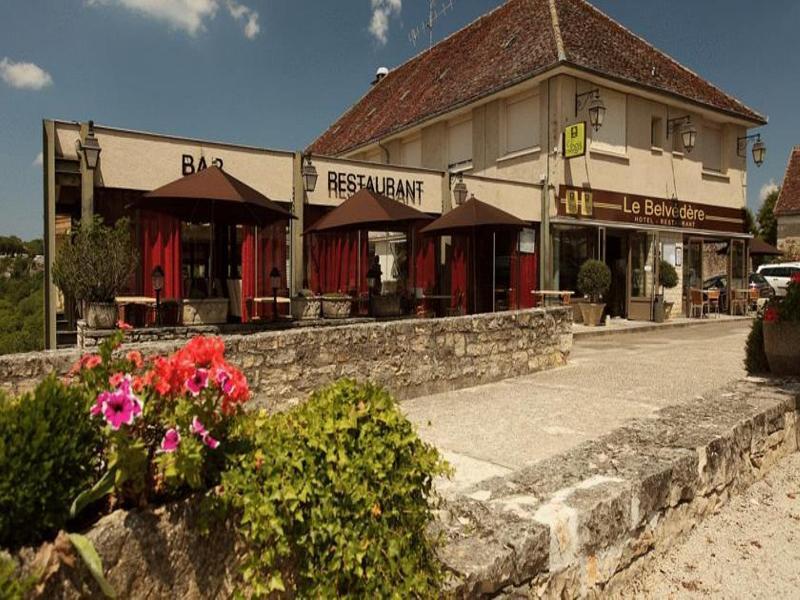 Logis Hotels - Le Belvedere - Hotel Et Restaurant Rocamadour Luaran gambar